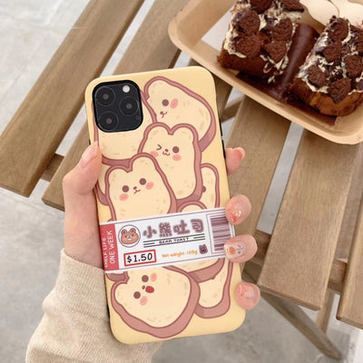 Funda de Celular Oso Cartoon - Protección con Estilo