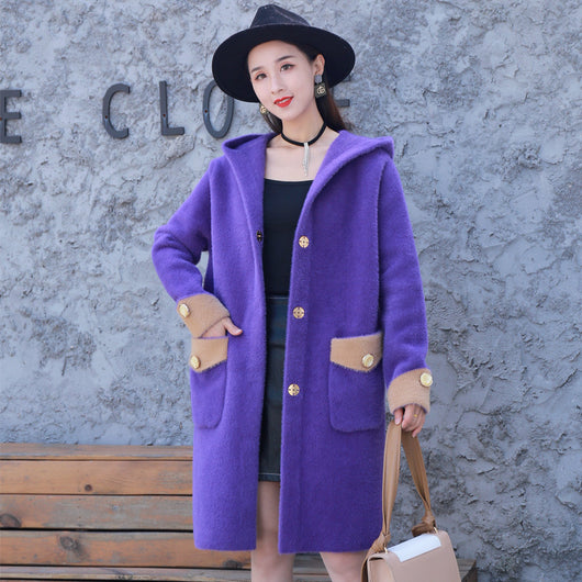 Blazer Oversize de Terciopelo Sintético - Image 8