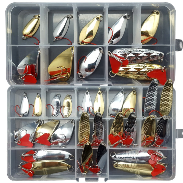 Set Completo de Carnadas Artificiales para Agua Dulce y Salada