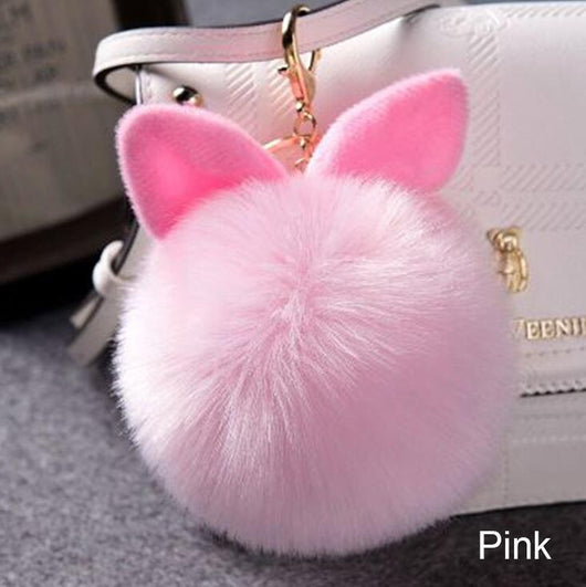Llavero de Peluche Colorido Conejo - Image 10