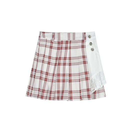 Conjunto Falda Plisada y Blusa a Cuadros - Image 12