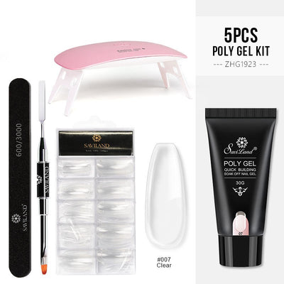 Kit de Gel Acrílico Rápido con Cristal para Uñas - Image 23