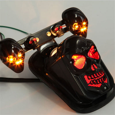 Luz Trasera LED Modificada para Moto y Scooter Eléctrico