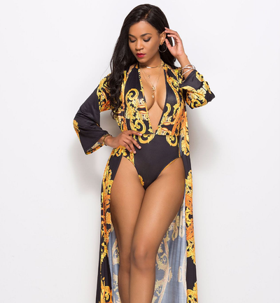 Bikini con Capa Estampada - Image 8
