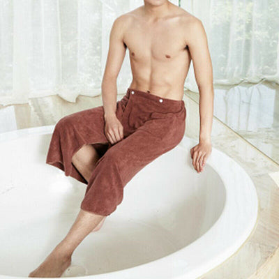Toalla de Baño Tipo Falda para Hombre - Image 3