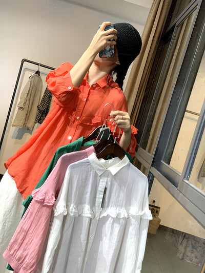 Camisa de Madera con Costuras en Solapa - Image 4