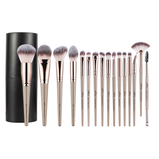 Kit Portátil de Brochas para Sombras, Cejas y Maquillaje Profesional - Image 4