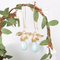 Aretes Colgantes con Diseño de Hoja