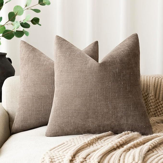 Funda de Almohada Chenilla Estilo Instagram para Sofá y Cama - Image 2
