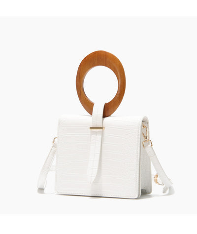 Bolso de Mano con Asa de Madera - Image 10