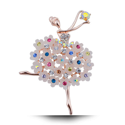 Broche de Aleación Elegante con Diamantes - Image 8