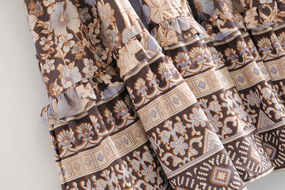 Vestido Columna en Cobre - Image 3