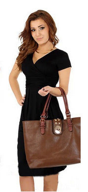 Vestido de Maternidad Elástico y Cómodo - Image 8