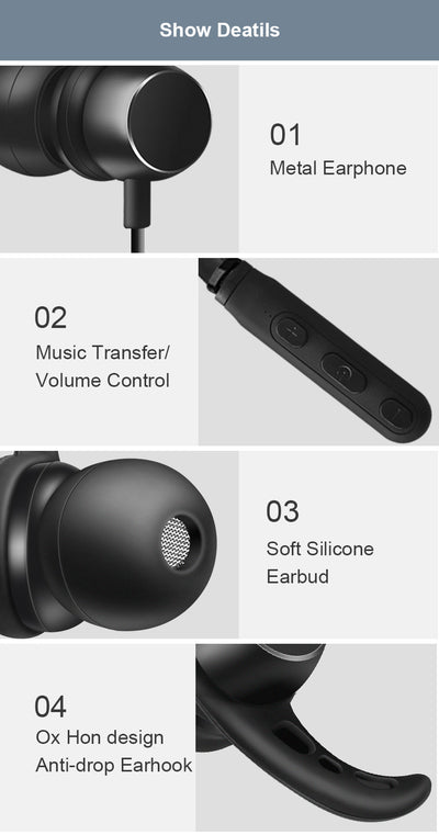 Auriculares Inalámbricos Bluetooth con Magneto - Image 13