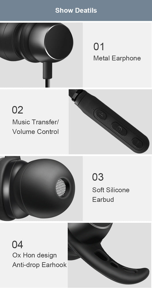 Auriculares Inalámbricos Bluetooth con Magneto - Image 13