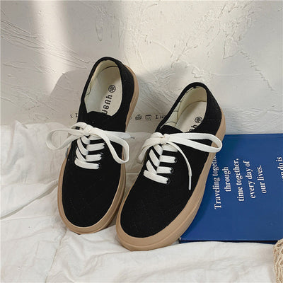 Zapatos de Lona Planos para Estudiantes - Diseño Minimalista Tono Piel - Image 6