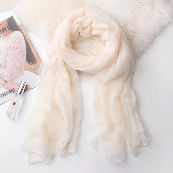 Rebozo Largo Beige - Chal Versátil y Elegante