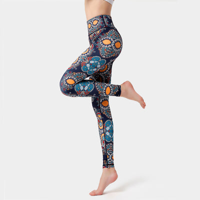 Pantalones de Yoga Estampados de Secado Rápido - Image 34