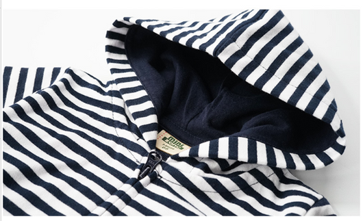 Conjunto de Tres Piezas de Algodón para Bebé con Cardigan con Capucha - Image 4