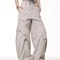 Pantalón Ancho Plisado Retro Funcional