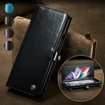 Funda Protectora para Celular con Patrón Cuero Crazy Horse - Image 3