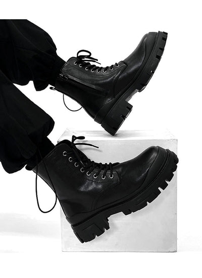 Botas Clásicas Negras de Alta Calidad Estilo Británico - Image 17