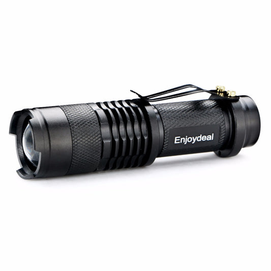Linterna LED Táctica Q5 5 Colores 2000 Lúmenes Recargable Impermeable