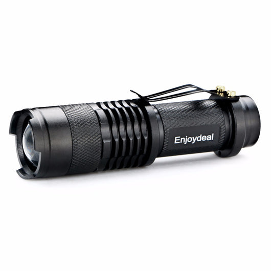 Linterna LED Táctica Q5 5 Colores 2000 Lúmenes Recargable Impermeable