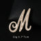 Brooch customization English letter brooch Pearl pin for women 9 colors