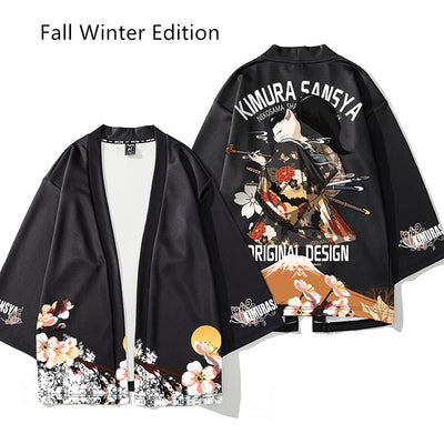 Cardigan Kimono Japonés Estilo Nacional - Image 16