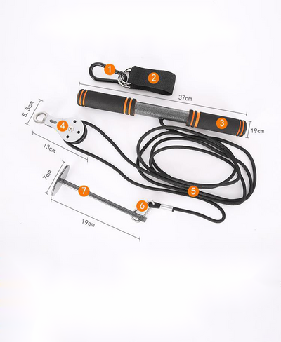 Barra Tensora Ajustable para Dominadas y Entrenamiento de Fuerza - Image 7