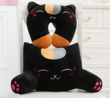 Cojín Lumbar Ergonómico con Diseño de Gato - Image 4