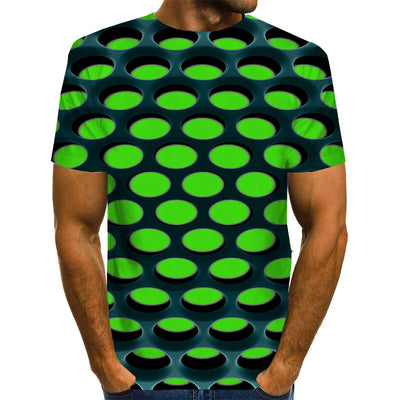 Camiseta Estampada 3D para Hombre de Manga Corta - Image 16