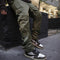 Pantalones con Cierre Velcro Lateral Estilo Europeo