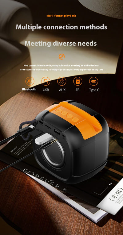 Parlante Bluetooth Portátil con Luces LED para Exteriores - Image 17