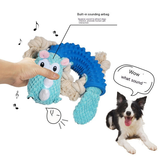 Juguete Mordedor para Perros con Sonido - Diseño Anatómico Resistente - Image 7