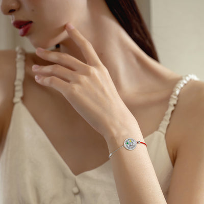 Pulsera Esmeralda Virgo Plata S925 Diseño Original Mujer - Image 6