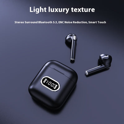 Auriculares Inalámbricos Bluetooth con Cancelación de Ruido y Pantalla Digital - Image 2