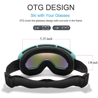 Gafas Deportivas Antivaho para Esquí y Montaña - Protección Ocular Miope Unisex - Image 14
