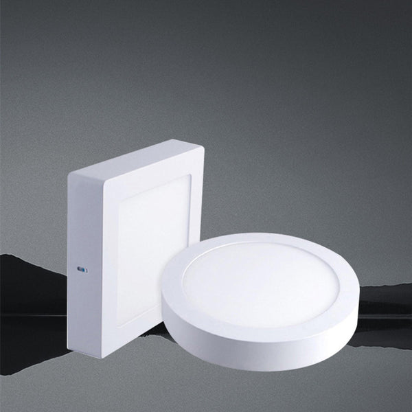 Panel LED Circular Empotrable de Superficie