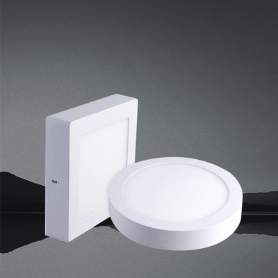 Panel LED Circular Empotrable de Superficie