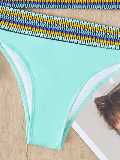 Bikini Estampado Europeo Americano para Mujer - Image 12