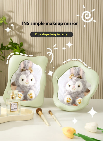 Espejo de Escritorio Irregular Moderno para Maquillaje y Decoración - Image 13