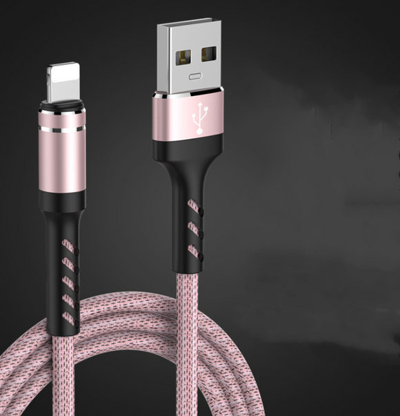 Cable Cargador Rápido USB Compatible con iPhone - Xs Max, XR, X, 8, 7, 6 e iPad