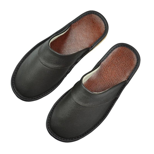 Pantuflas de Cuero Baotou para Casa - Comodidad Premium - Image 5