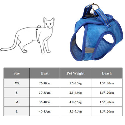 Arnés Antitirones para Gatos con Correa de Seguridad - Image 4