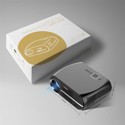 Proyector Portátil GP100 - Solución Compacta para Hogar, Oficina y Negocios - Image 8