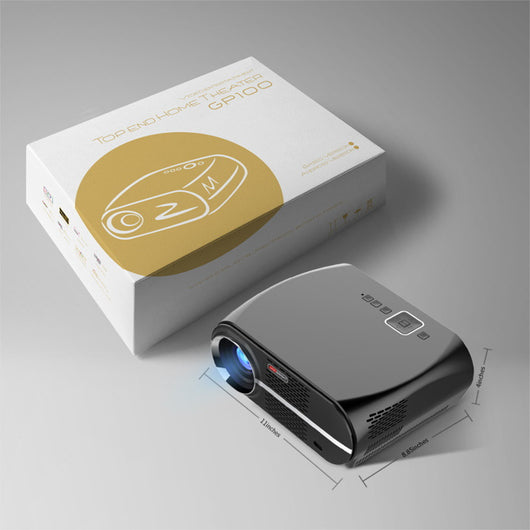 Proyector Portátil GP100 - Solución Compacta para Hogar, Oficina y Negocios - Image 8
