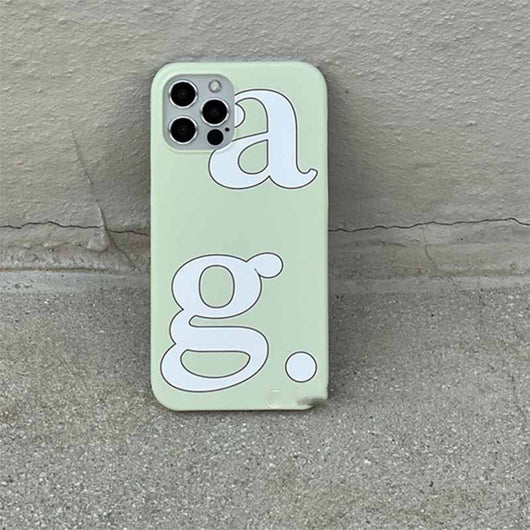 Funda de Plástico para Teléfono con Letras, Simple y a la Moda - Image 6