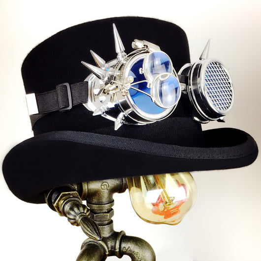 Sombrero de Copa Steampunk Retro Vintage - Image 4